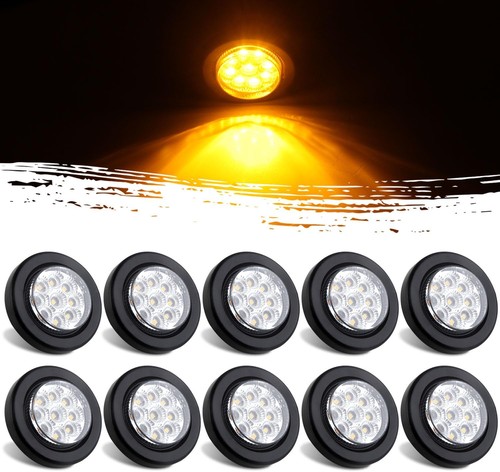 10pcs inch round led marker - 10pcs,